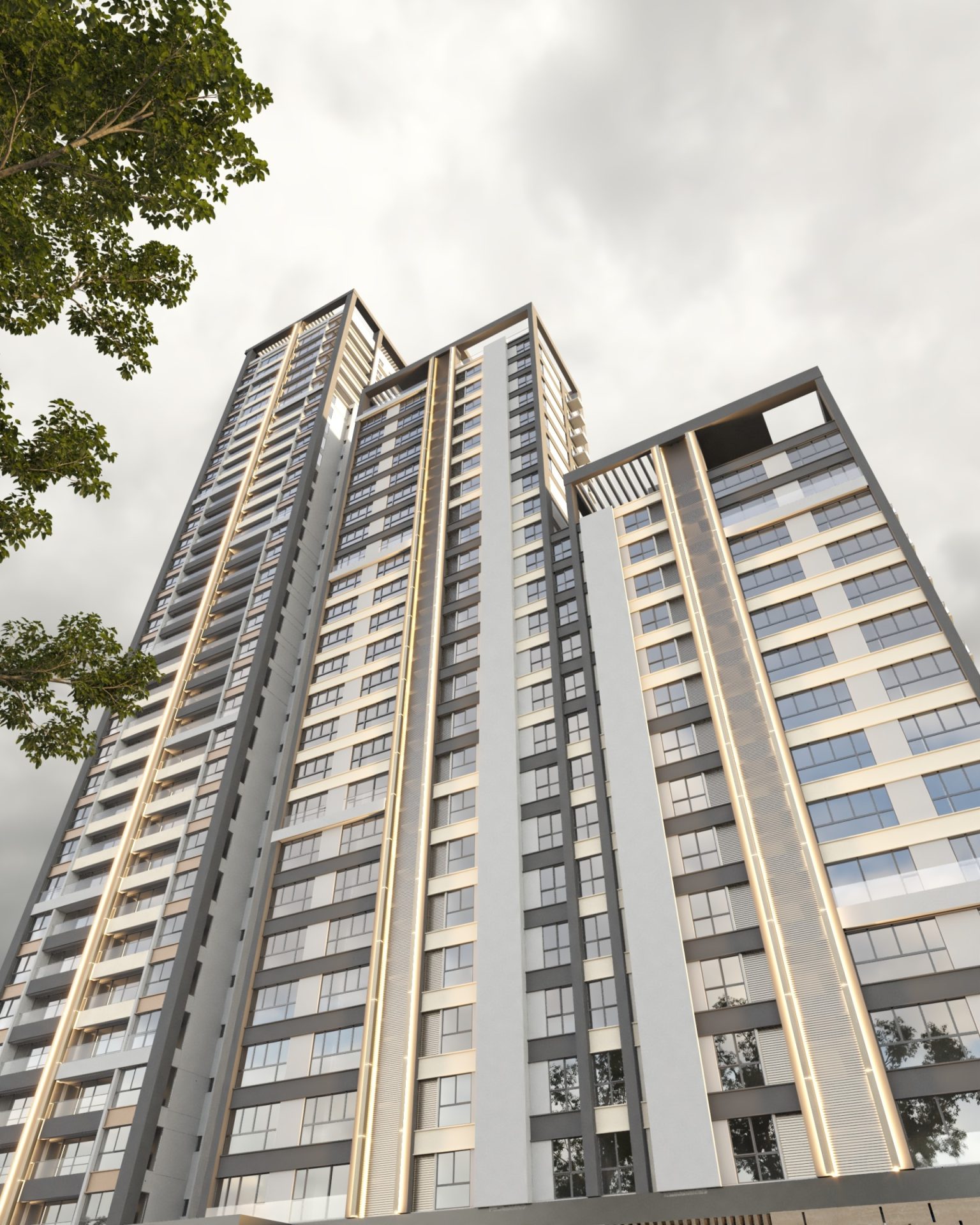 Opera Tower in Guadalajara: luxury residential project with panoramic views, exclusive amenities, and contemporary architecture.